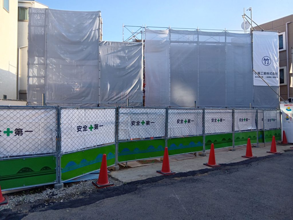 外部足場架設
